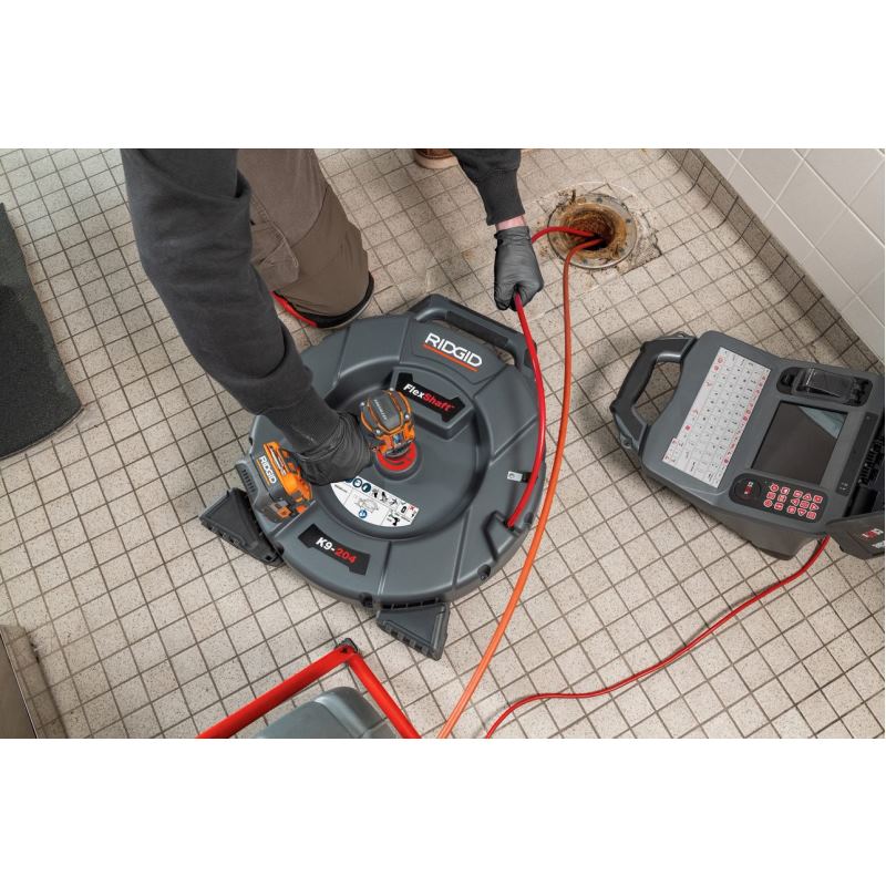 Ознакомьтесь с нашей новинкой прочистной машиной для канализации Ridgid FlexShaft