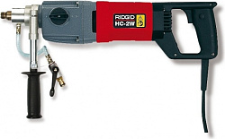 Дрель алмазного бурения Ridgid HC-2W-С (220 В, в комплекте с устройством для удаления пыли и ключами)