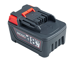 Комплект литий-ионных аккумуляторов Ridgid, 18 В, 4 А·ч