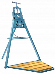 Переносные откидные тиски Ridgid Pionier 3 со штативом