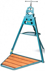 Переносные откидные тиски Ridgid Pionier 2 со штативом