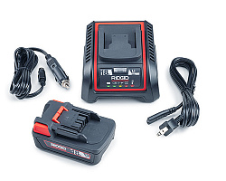 Зарядное устройство Ridgid для литиевых аккумуляторов повышенной мощности, 220 В