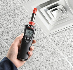 Измеритель температуры и влажности Ridgid micro HM-100 Измеритель температуры и влажности Ridgid micro HM-100