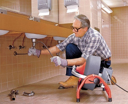 Прочистная машина барабанного типа Ridgid K-3800 с C-32